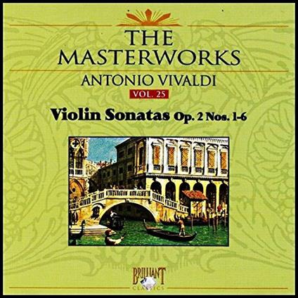 Sonate per Violino Op.2 n.1, n.2, n.3, n.4, n.5, n.6 - CD Audio di Antonio Vivaldi
