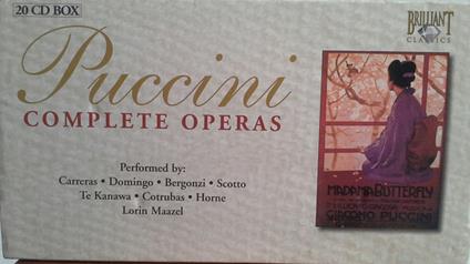 Puccini Complete Operas 20-Cd (V.V.) - CD Audio
