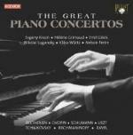 Grandi concerti per pianoforte - CD Audio di Ludwig van Beethoven,Frederic Chopin,Franz Liszt,Sergei Rachmaninov,Maurice Ravel,Robert Schumann,Pyotr Ilyich Tchaikovsky,Evgeny Kissin,Emil Gilels,Hélène Grimaud,Nelson Freire,Nikolai Lugansky,Klara Würtz