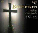 Missa Solemnis - Messa in Do - Cristo sul monte degli ulivi - CD Audio di Ludwig van Beethoven,Carlo Maria Giulini,Helmuth Rilling,Dame Janet Baker,Elly Ameling,Robert Tear,Heather Harper,Theo Altmeyer,London Philharmonic Orchestra,New Philharmonia Orchestra,Bach-Collegium Stoccarda