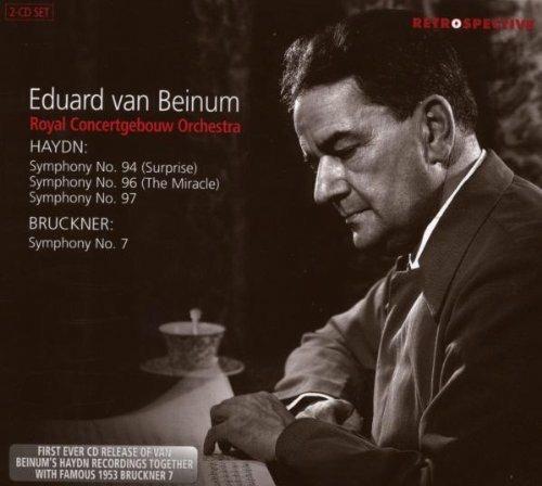 Sinfonie n.94, n.96, n.97 / Sinfonia n.7 - CD Audio di Anton Bruckner,Franz Joseph Haydn,Eduard van Beinum,Royal Concertgebouw Orchestra