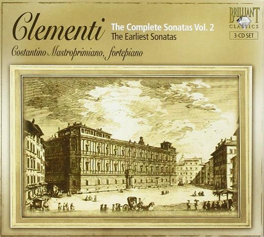 Sonate giovanili - CD Audio di Muzio Clementi,Costantino Mastroprimiano