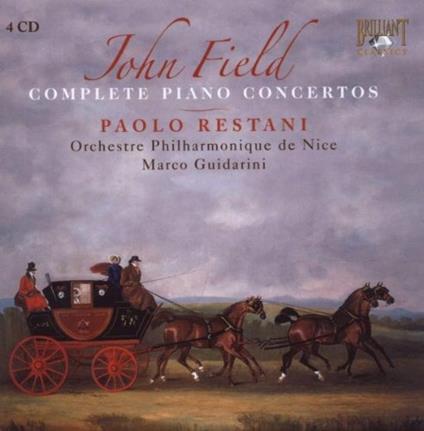 Concerti per pianoforte completi - CD Audio di John Field,Marco Guidarini,Paolo Restani,Orchestra Filarmonica di Nizza
