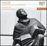 Lamentazioni di Geremia - CD Audio di Thomas Tallis