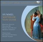 Mathilde Von Guise - CD Audio di Johann Nepomuk Hummel