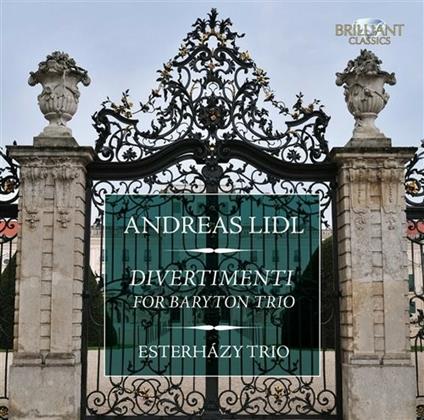 Divertimenti per trio con baryton - CD Audio di Andreas Lidl