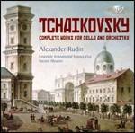 Musica complete per violoncello e orchestra - CD Audio di Pyotr Ilyich Tchaikovsky,Alexander Rudin