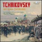 Cori profani - CD Audio di Pyotr Ilyich Tchaikovsky