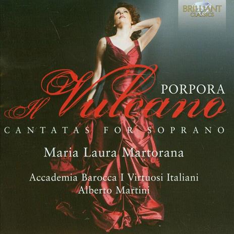 Il Vulcano. Cantate per soprano - CD Audio di Nicola Antonio Porpora