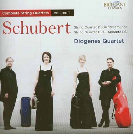 Quartetti per archi vol.1 - CD Audio di Franz Schubert