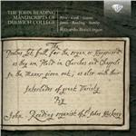 Opere per organo dai John Reading Manuscripts of Dulwich College - CD Audio di Riccardo Bonci