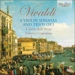 6 Sonate e trii op.5 - CD Audio di Antonio Vivaldi