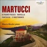 6 pezzi per pianoforte op.44 - Novella - CD Audio di Giuseppe Martucci