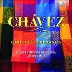 Sinfonie complete - CD Audio di Carlos Chavez Ramirez