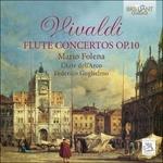 Concerti per flauto op.10 - CD Audio di Antonio Vivaldi