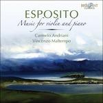 Musica per violino e pianoforte - CD Audio di Michele Esposito