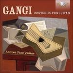 22 studi per chitarra - CD Audio di Mario Gangi