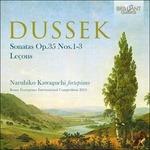 Sonate n.1, n.2 op.35 - Leçons op.16 - CD Audio di Jan Ladislav Dussek,Naruhiko Kawaguchi