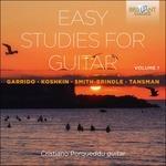 Easy Studies for Guitar 1 - CD Audio di Cristiano Porqueddu