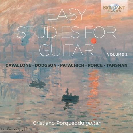 Easy Studies for Guitar 2 - CD Audio di Cristiano Porqueddu