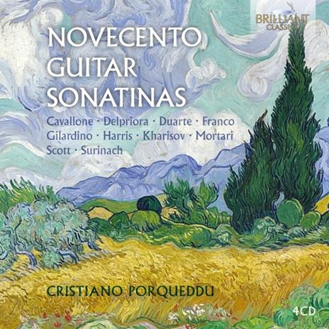 Novecento Guitar Sonatinas - CD Audio di Cristiano Porqueddu