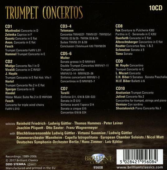 Concerti per tromba - CD Audio - 2