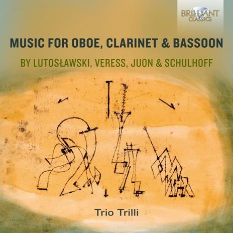 Musica per oboe, clarinetto e fagotto - CD Audio di Witold Lutoslawski,Trio Trilli