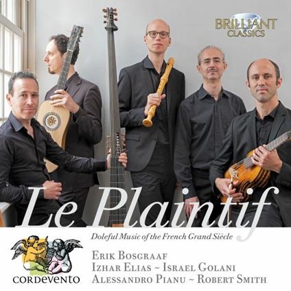 Le Plaintif - CD Audio di Marin Marais,Cordevento