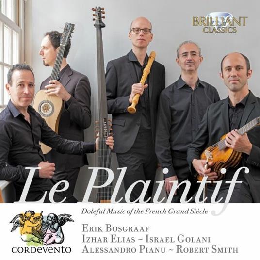 Le Plaintif - CD Audio di Marin Marais,Cordevento