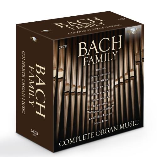 Bach Family. Integrale Della Musica per Organo - CD Audio