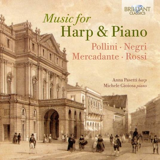 Music for Harp & Piano - CD Audio di Anna Pasetti,Michele Gioiosa