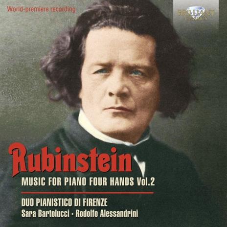 Musica completa per pianoforte a quattro mani - CD Audio di Anton Rubinstein,Duo Pianistico di Firenze