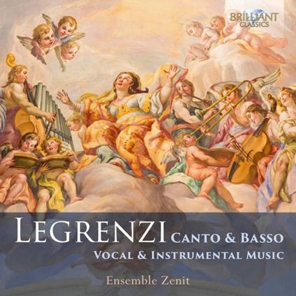 Canto & Basso. Vocal & Instrumental Music - CD Audio di Giovanni Legrenzi,Ensemble Zenit