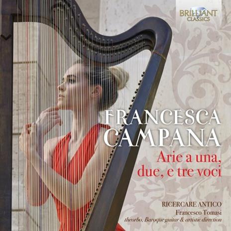 Arie a una, due e tre voci - CD Audio di Francesca Campana