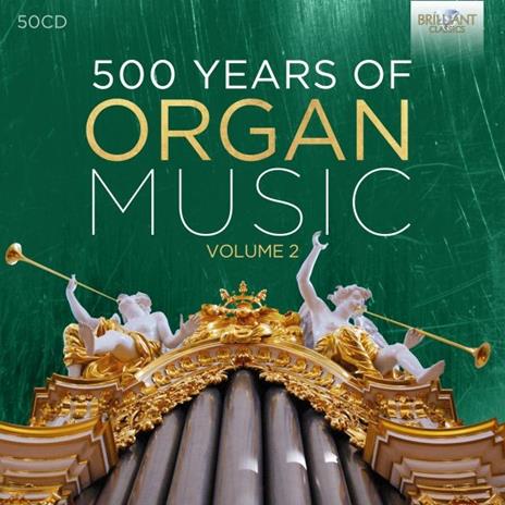 500 Years of Organ Music - CD Audio