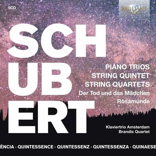 Trii - Quintetto - Quartetto - CD Audio di Franz Schubert
