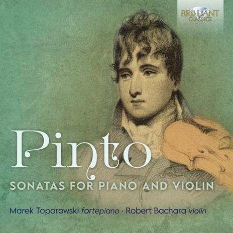 Sonatas for Piano and Violin - CD Audio di George Frederick Pinto,Marek Toporowski