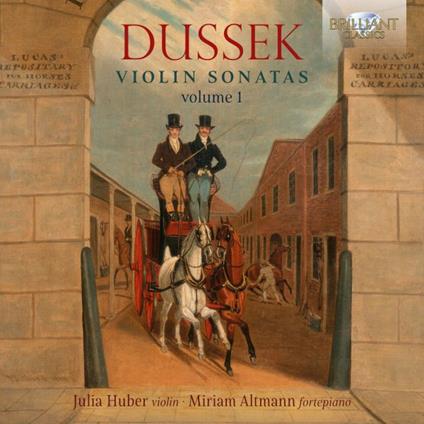 Violin Sonatas volume 1 - CD Audio di Jan Ladislav Dussek