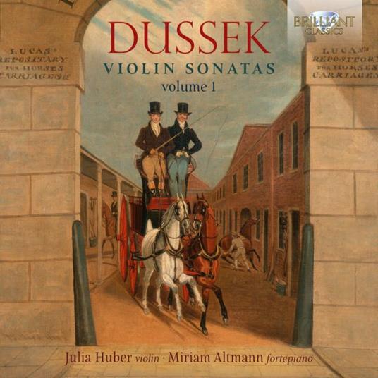 Violin Sonatas volume 1 - CD Audio di Jan Ladislav Dussek