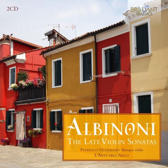 The Late Violin Sonatas - CD Audio di Tomaso Giovanni Albinoni,L' Arte dell'Arco