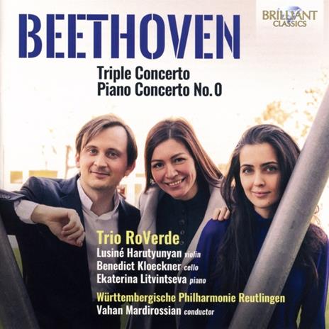 Triple Concerto - Piano Concerto No.0 - CD Audio di Ludwig van Beethoven,Trio RoVerde