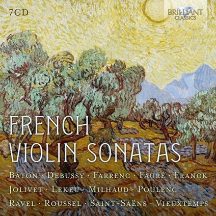 French Violin Sonatas - CD Audio