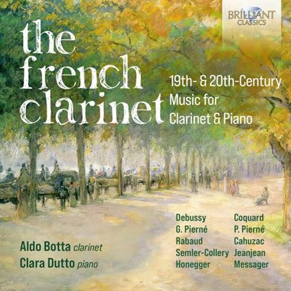 The French Clarinet - CD Audio di Claude Debussy