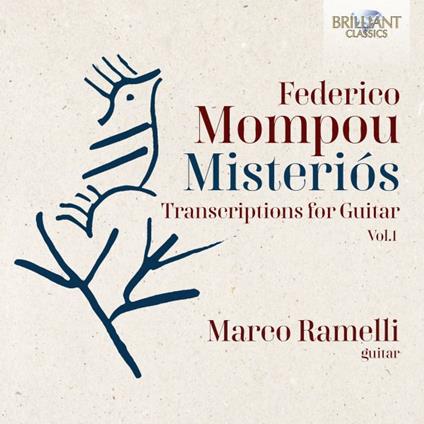 Misterios. Transcriptions For Guitar Vol.1 - CD Audio di Frederic Mompou