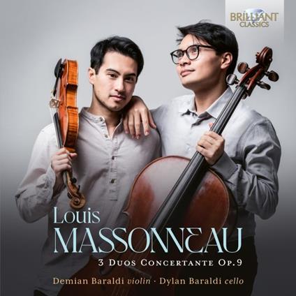 3 Duos Concertante Op.9 - CD Audio di Louis Massonneau