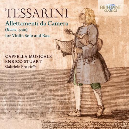 Allettamenti Da Camera For Violin Solo - CD Audio di Carlo Tessarini