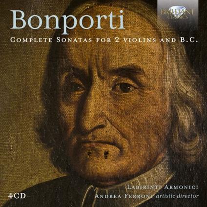 Complete Sonatas For 2 Violins And B.C. - CD Audio di Francesco Antonio Bonporti