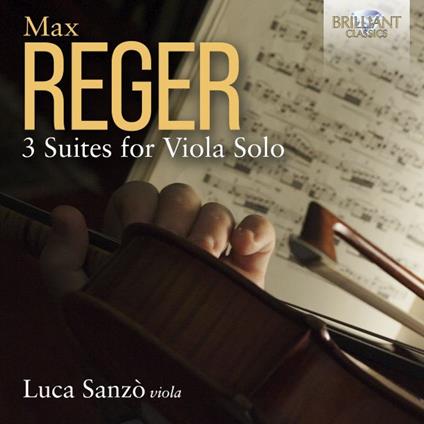 3 Suites For Viola Solo - CD Audio di Max Reger