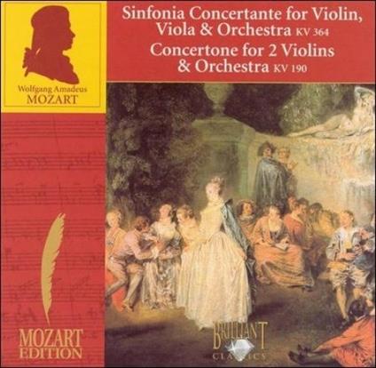 Sinfonia Concertante K364 - CD Audio di Wolfgang Amadeus Mozart