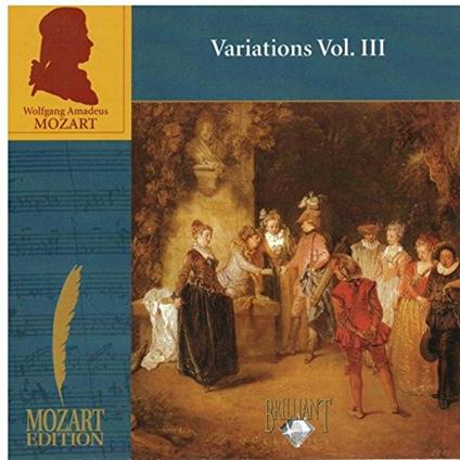 Variations vol.3 - CD Audio di Wolfgang Amadeus Mozart,Pieter-Jan Belder
